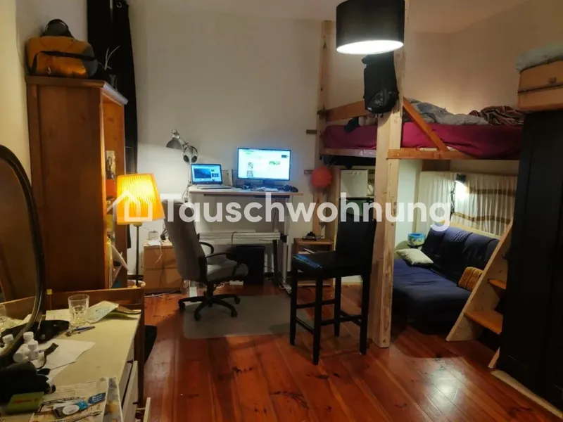 Tauschwohnung: 2x 1-Zimmer-Wohnungen gegen 1x 2-Zimmer-Wohnung — photo 1